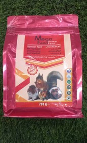 تصویر غذا همستر و خرگوش آجیلی Mega feed 