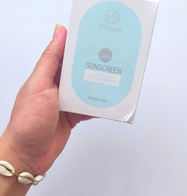 تصویر کرم ضد آفتاب استلین بی رنگ حجم ۵۰ میلی لیتر 