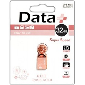 تصویر فلش مموری دیتاپلاس Gift Rose Gold ظرفیت 32 گیگابایت DataPlus Gift Rose Gold 32GB Flash Memory