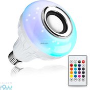 تصویر لامپ LED + اسپیکر LED Music Bulb ا LED Music Bulb Speaker Bluetooth LED Music Bulb Speaker Bluetooth