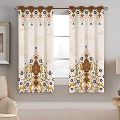 تصویر پرده نیروانا طرح سنتی مدل هازان کد 8055 سایز 140×200 سانتی متر 