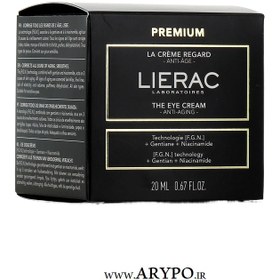 تصویر کرم ضد چروک دور چشم پریمیوم لیراک Lierac Premium Anti-Age Absolue Eye Cream 