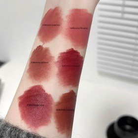 تصویر رژمایع قلب مشکی gege bear 