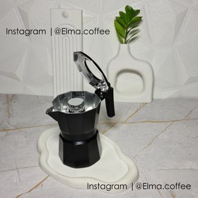 تصویر موکاپات کرمسو ۳کاپ رنگی مدل خامه زن قهوه جوش Coffee maker