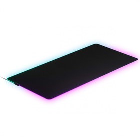 تصویر ماوس پد گیمینگ استیل سریز مدل QCK PRISM - XL steelseries QCK PRISM XL CLOTH RGB GAMING MOUSEPAD