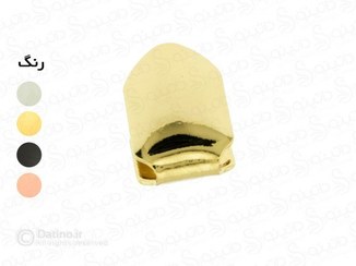 تصویر روکش دندان هیپ هاپ مدل 10505 تک دندان استیل 