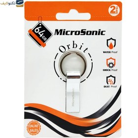 تصویر فلش مموری میکروسونیک مدل ORBIT ظرفیت 64 گیگابایت Microsonic ORBIT Flash Memory - 64GB