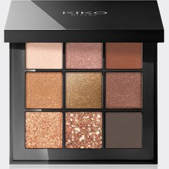 تصویر پالت سایه گلامور مولتی فینیش کیکو میلانو مدل KIKO Milano Glamour Multi Finish Eyeshadow Palette 