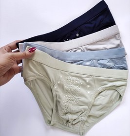 تصویر شورت اسلیپ مردانه کد ۲۳۸ - آبی / 3xl 