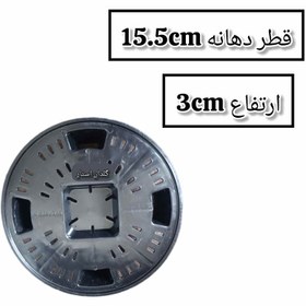 تصویر زیرگلدانی مدل جزیره بسته 4 عددی - مشکی 