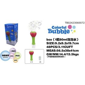 تصویر حباب ساز توت فرنگی 