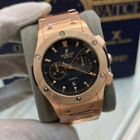 تصویر ساعت مچی مردانه بند استیل هابلوت کیفیت قوی Hublot 