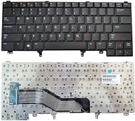 تصویر SUNMALL US Layout Replacement Keyboard Without Backlit Compatible with Dell Latitude E5420 E5430 E6220 E6320 E6330 E6420 E6430 E6440 Series (Without Pointer Stick) 