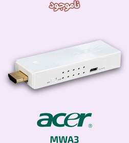 تصویر دانگل بی سیم HDMI ایسر مدل MWA3 