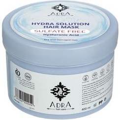 تصویر ماسک مو آدرا مدل هیالورنیک اسید حجم 400 میلی لیتر 