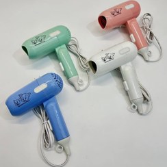 تصویر سشوار مسافرتی فانتزی با دسته تاشو کد B1007 