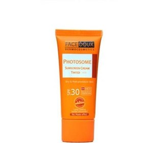 تصویر کرم ضدآفتاب رنگی(بعدازمراقبت های ویژه)فیس دوکس FaceDoux Photosome SPF30 