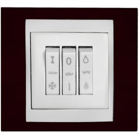 تصویر کلید کولر جهان الکتریک مدل کاسپین کد 2014 