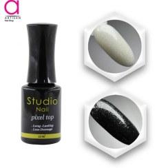 تصویر تاپ ژل کاشت ناخن پیکسل کد 13 استودیو Studio 