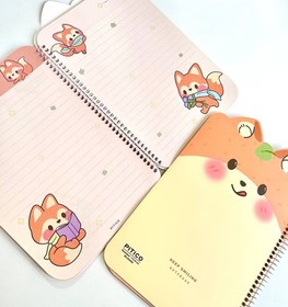 تصویر دفتر ۴۰ برگ حاشیه دار 