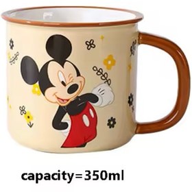 تصویر ماگ Mickey Mouse دیزنی قهوه ای 14362 