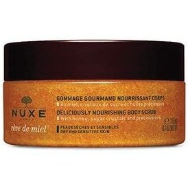 تصویر اسکراب بدن REVE DE MIEL GOMMAGE عسل رویای تغذیه لایه برداری 175 میل نوکس Nuxe 
