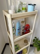 تصویر قفسه حمام ایکیا سه طبقه 