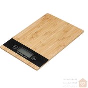 تصویر ترازو دیجیتال چوبی آشپزخانه 