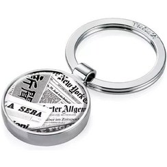 تصویر جاکلیدی ترویکا طرح روزنامه TROIKA KeyChain NEWSPAPER