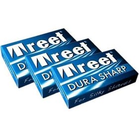 تصویر 30 عدد تیغ TREET DURA اورجینال دو کاغذی 