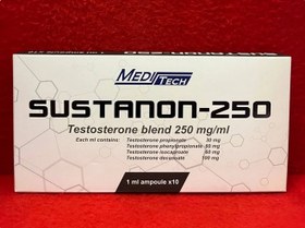 تصویر استروئید تزریقی سوستانول 250 مدیتک فارما sustanon 250 meditech pharma 