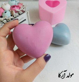 تصویر قالب قلب ساده. 