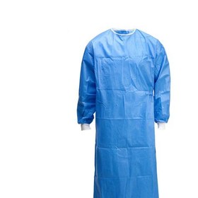 تصویر گان الیافی جراحی 3 عددی Sadaf Surgical Gown