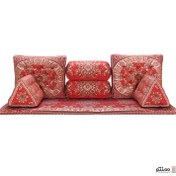 تصویر پشتی سنتی شاه نشین طرح شاهسوند ست ۷ تکه 