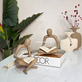 تصویر ست 2 عددی کتابخوان 