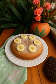 تصویر کیک موز شکلات Chocolate, Banana cake
