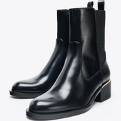 تصویر بوت زنانه زارا HEELED ANKLE BOOTS 