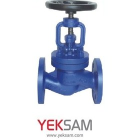 تصویر شیر فلکه سوزنی بخار چدنی سایز 6 اینچ PN16 شیر فلکه سوزنی بخار چدنی سایز 6 اینچ PN16 GLOBE VALVE