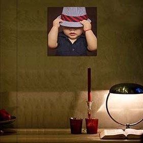 تصویر چاپ عکس روی شاسی سایز 2۰×20 سانتی‌متر 