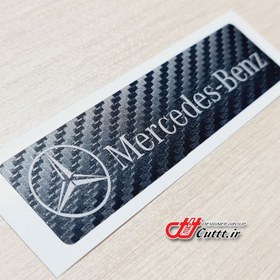 تصویر استیکر چسبی طرح MERCEDES-BENZ کد 10620 