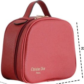 تصویر کیف آرایشی صندوقی برند Dior در رنگهای متنوع 