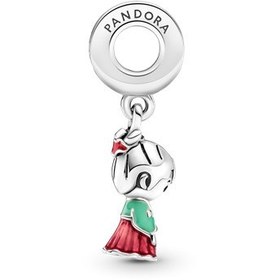 تصویر چارم آویز هانبوک کره‌ای پاندورا Pandora Korean Doll Hanbok Dangle Charm