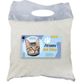 تصویر خاک بستر گربه آتیسن مدل M10-10 وزن 10 کیلوگرم 
