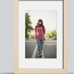 تصویر قاب عکس چوبی (بدون عکس) 