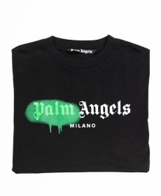 تصویر Milano Sprayed Logo T-shirt Black | Alpide Store 