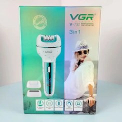 تصویر اپیلاتور سه کاره وی جی ار مدل V-732 