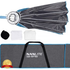 تصویر سافت باکس پارابولیک 90 نانلایت Nanlite Rapid 90 Parabolic Softbox SB-RP90 
