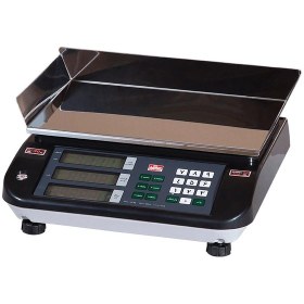 تصویر ترازوی محک مدل 9800 ظرفیت 15 کیلو دقت 1 گرم سینی تخت Mahak Shopping Scale MDS 9800