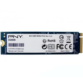 تصویر حافظه اس اس دی پی ان وای مدل CS3030 با ظرفیت 250 گیگابایت ا PNY CS3030 250GB PCIe M.2 2280 NVME SSD PNY CS3030 250GB PCIe M.2 2280 NVME SSD