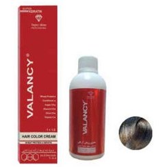 تصویر کیت رنگ مو والانسی شماره C5 رنگ قهوه ای دودی روشن VALANCY C5Hair Color 100 m